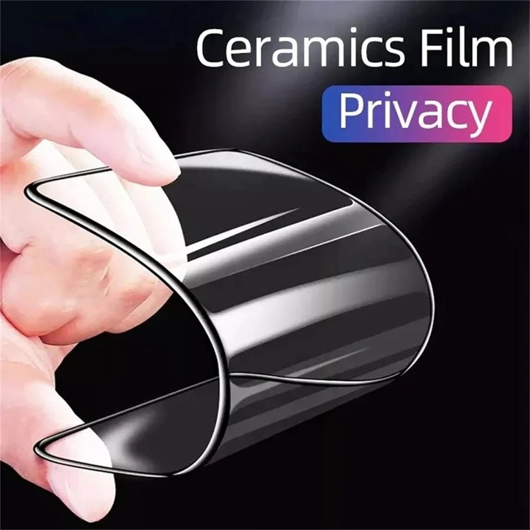 For iPhone 15 Full Coverage HD Privacy Ceramic Film - iPhone 15 Tempered Glass by PMC TechLife | Online Shopping South Africa | PMC TechLife