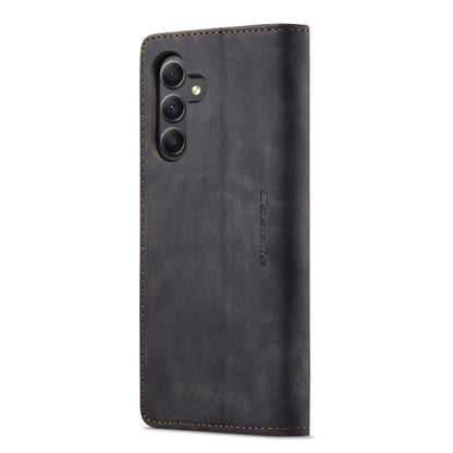 For Samsung Galaxy A25 5G CaseMe 013 Multifunctional Horizontal Flip Leather Phone Case(Black) - Galaxy Phone Cases by CaseMe | Online Shopping South Africa | PMC Jewellery | Buy Now Pay Later Mobicred