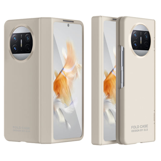 For Huawei Mate X3 Extraordinary Series Hinged Folding Full Phone Case(White) - Huawei Cases by PMC Jewellery | Online Shopping South Africa | PMC Jewellery | Buy Now Pay Later Mobicred