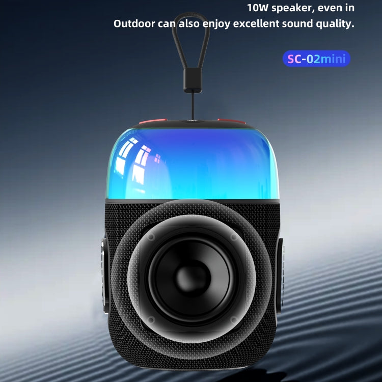 HOPESTAR SC-02 10W Portable Mini Wireless Bluetooth Speaker(Blue) - Mini Speaker by HOPESTAR | Online Shopping South Africa | PMC Jewellery | Buy Now Pay Later Mobicred