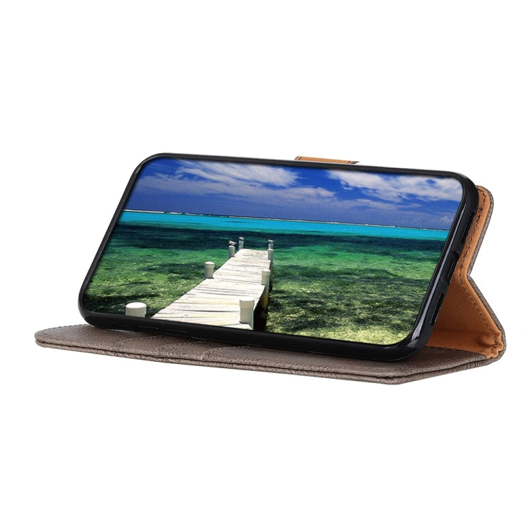 For Google Pixel 10 Pro / 9 Pro KHAZNEH Cowhide Texture Horizontal Flip Leather Phone Case(Khaki) - free shipping - PMC TechLife - Order now!