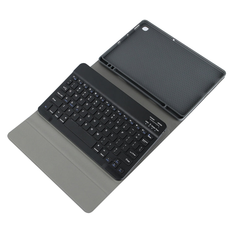 For Samsung Galaxy Tab A9+ Square Cap Bluetooth Keyboard Leather Case with Pen Slot(Green) - Samsung Keyboard by PMC Jewellery | Online Shopping South Africa | PMC Jewellery