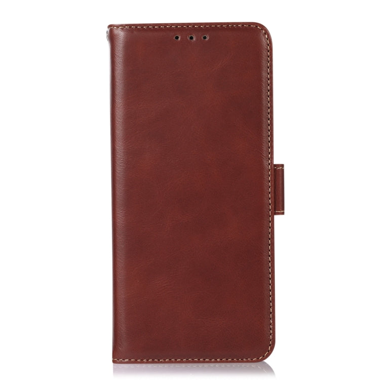 For Xiaomi 14 Magnetic Crazy Horse Texture Genuine Leather RFID Phone Case(Brown) - 14 Cases by PMC Jewellery | Online Shopping South Africa | PMC Jewellery | Buy Now Pay Later Mobicred