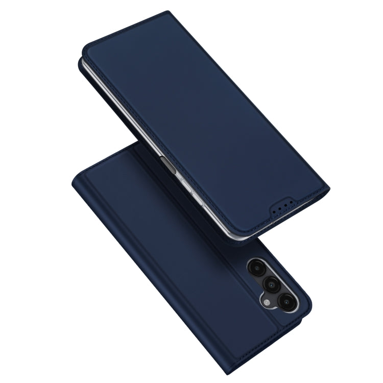 For Samsung Galaxy A15 5G / 4G DUX DUCIS Skin Pro Series Flip Leather Phone Case(Blue) - Galaxy Phone Cases by DUX DUCIS | Online Shopping South Africa | PMC Jewellery | Buy Now Pay Later Mobicred