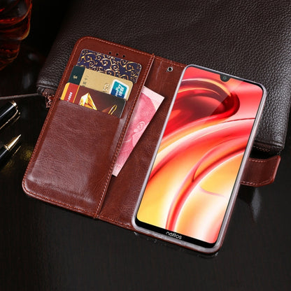 For TP-Link Neffos C9s idewei Crazy Horse Texture Horizontal Flip Leather Case with Holder & Card Slots & Wallet(Red) - More Brand by idewei | Online Shopping South Africa | PMC Jewellery | Buy Now Pay Later Mobicred