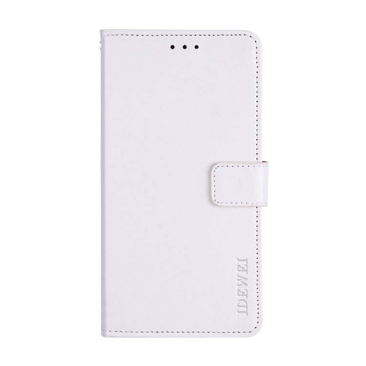 For Ulefone Note 8P idewei Crazy Horse Texture Horizontal Flip Leather Case with Holder & Card Slots & Wallet(White) - More Brand by idewei | Online Shopping South Africa | PMC Jewellery | Buy Now Pay Later Mobicred