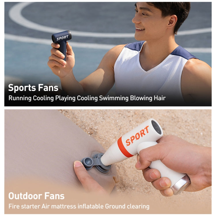 DC01 Mini Handheld High-speed Electric Fan(White) - Electric Fans by PMC TechLife | Online Shopping South Africa | PMC TechLife | Buy Now Pay Later Mobicred