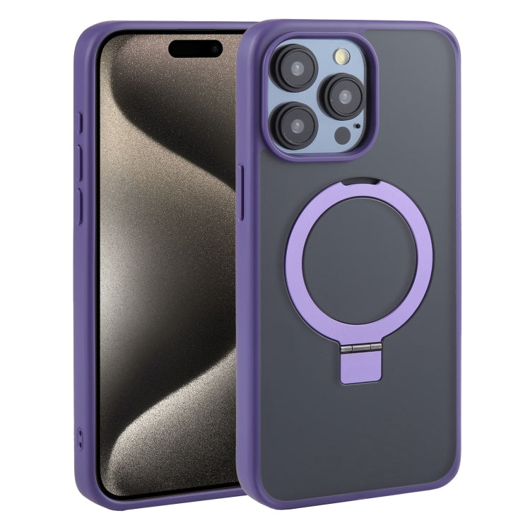 For iPhone 15 Pro Max DFANS DESIGN Magsafe Magnetic Phone Case(Purple) - iPhone 15 Pro Max Cases by DFANS DESIGN | Online Shopping South Africa | PMC Jewellery | Buy Now Pay Later Mobicred