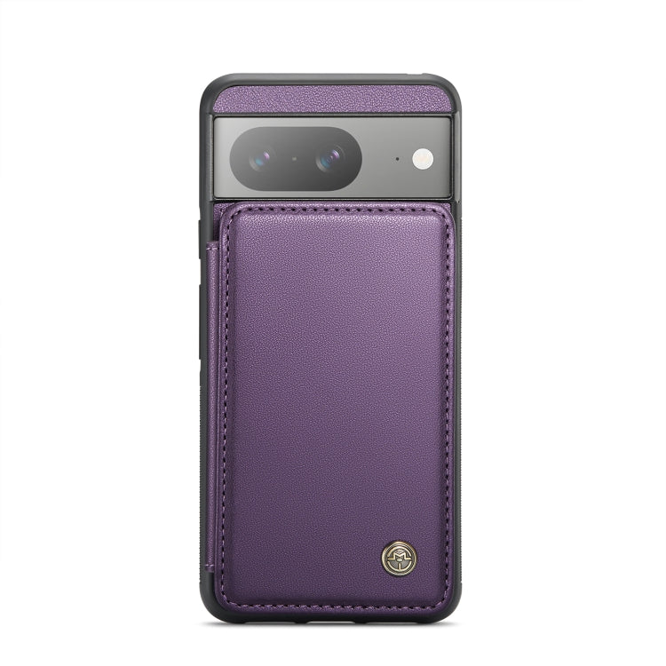 For Google Pixel 8 CaseMe C22 Card Slots Holder RFID Anti-theft Phone Case(Purple) - Google Cases by CaseMe | Online Shopping South Africa | PMC Jewellery | Buy Now Pay Later Mobicred