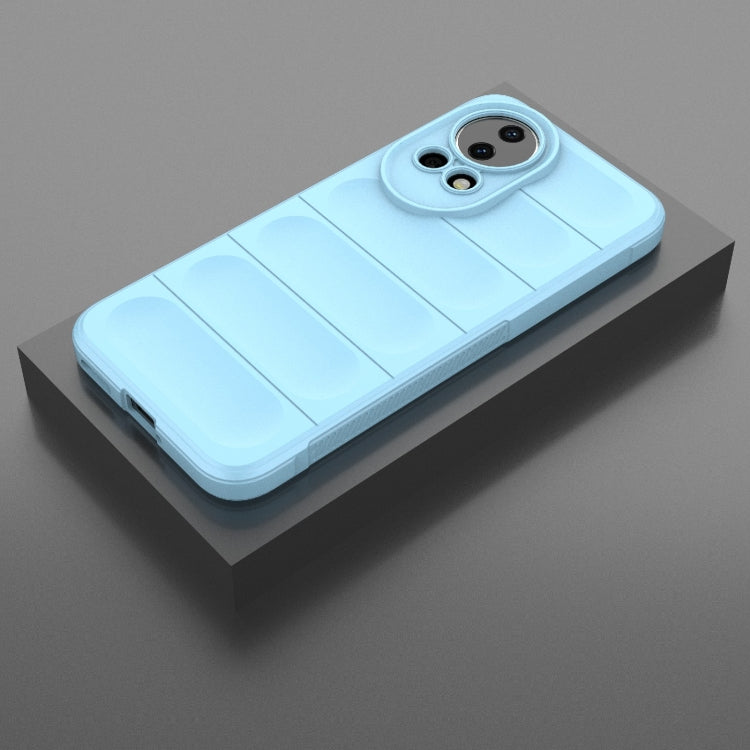 For Huawei nova 12 5G Magic Shield TPU + Flannel Phone Case(Light Blue) - Huawei Cases by PMC TechLife | Online Shopping South Africa | PMC TechLife | Buy Now Pay Later Mobicred