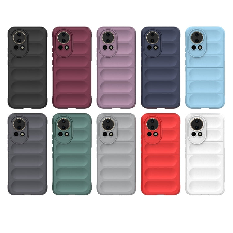 For Huawei nova 12 5G Magic Shield TPU + Flannel Phone Case(Light Blue) - Huawei Cases by PMC TechLife | Online Shopping South Africa | PMC TechLife | Buy Now Pay Later Mobicred