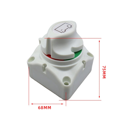 CP-4343 Yacht RV Single-circuit High-current Knob Power-off Switch(Grey) - Car Switches by PMC Jewellery | Online Shopping South Africa | PMC Jewellery | Buy Now Pay Later Mobicred