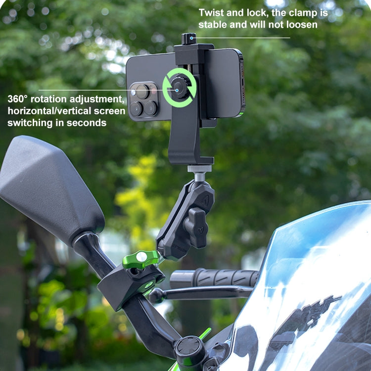 RUIGPRO Crab Clamp Action Camera Bracket 1/4 Ball Head Mount - free shipping - PMC TechLife - Order now!