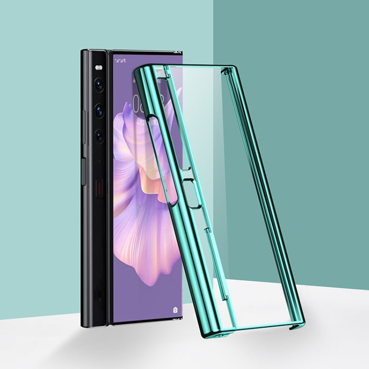 For Huawei Mate Xs 2 6D Electroplate PC Phone Case(Green) - Honor Cases by PMC TechLife | Online Shopping South Africa | PMC TechLife