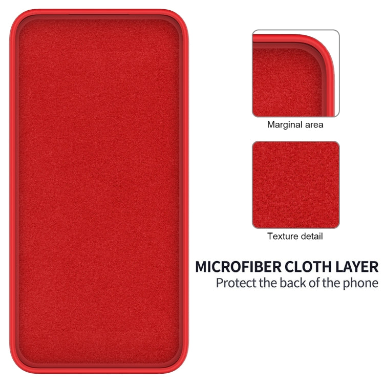 For vivo S18 / S18 Pro / V30 / V30 Pro Solid Color Liquid Silicone Dropproof Full Coverage Protective Case(Red) - S18 Cases by PMC TechLife | Online Shopping South Africa | PMC TechLife