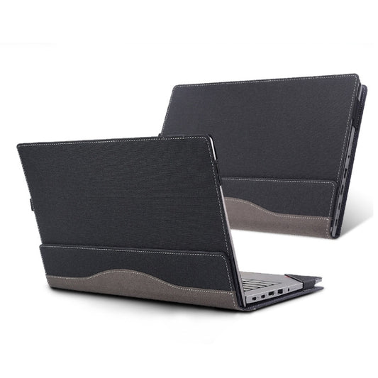 For Lenovo ThinkPad T14 / T14s Gen 3 14 2022 Laptop Leather Shockproof Protective Case(Black) - 14.1 inch by PMC Jewellery | Online Shopping South Africa | PMC Jewellery | Buy Now Pay Later Mobicred