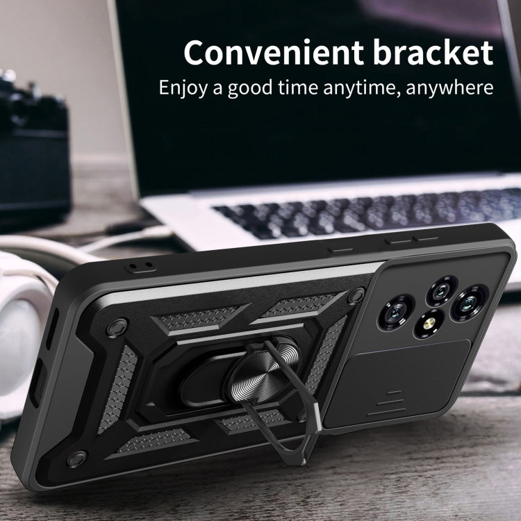 For Honor 200 Pro Sliding Camera Cover Design TPU+PC Phone Case(Blue) - free shipping - PMC TechLife - Order now!