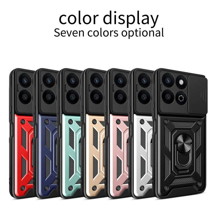 For Honor 200 Smart Sliding Camera Cover Design TPU+PC Phone Case(Red) - free shipping - PMC TechLife - Order now!