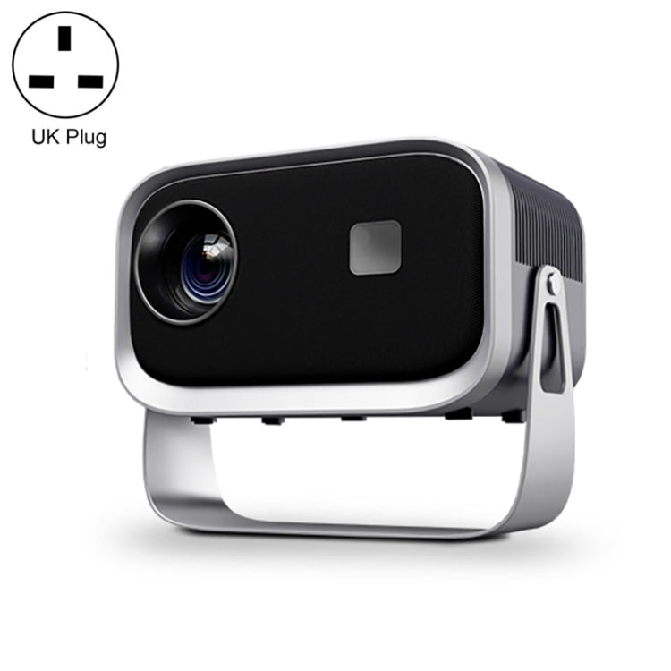 A003 150 Lumens 1280x720P 360 Degree Rotating LED Mini Android Projector, Specification:UK Plug - LED Projector by PMC TechLife | Online Shopping South Africa | PMC TechLife | Buy Now Pay Later Mobicred
