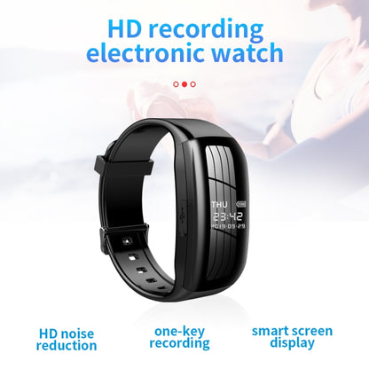 JNN D5 HD Noise Reduction Smart Recording Electronic Bracelet, Capacity:16GB - Recording Pen by JNN | Online Shopping South Africa | PMC Jewellery | Buy Now Pay Later Mobicred