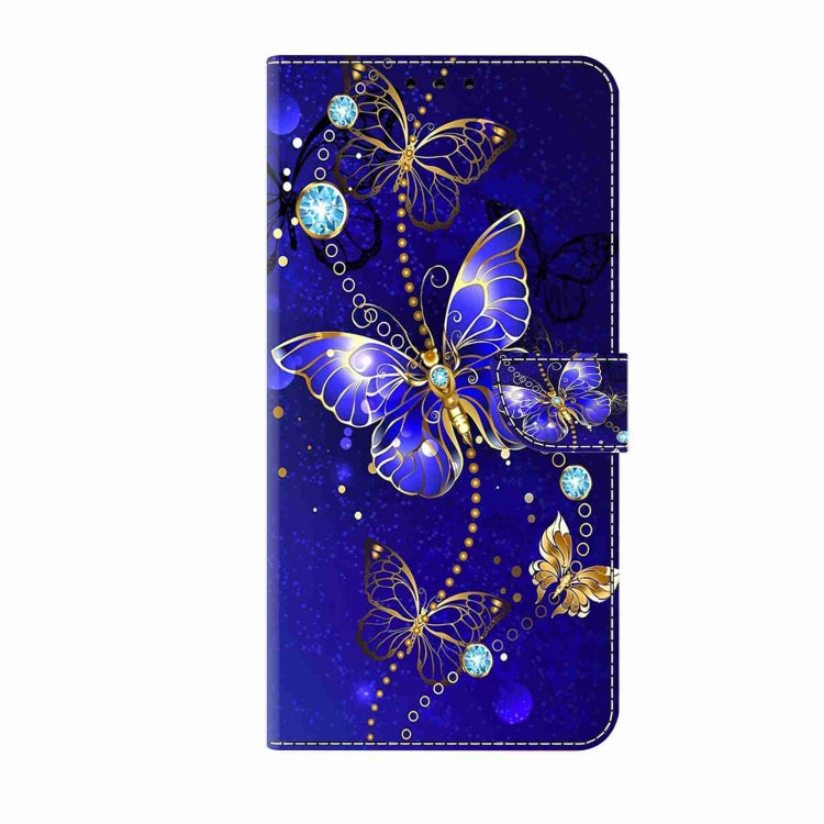 For Honor Magic5 Pro Crystal 3D Shockproof Protective Leather Phone Case(Diamond Butterfly) - Honor Cases by PMC TechLife | Online Shopping South Africa | PMC TechLife | Buy Now Pay Later Mobicred