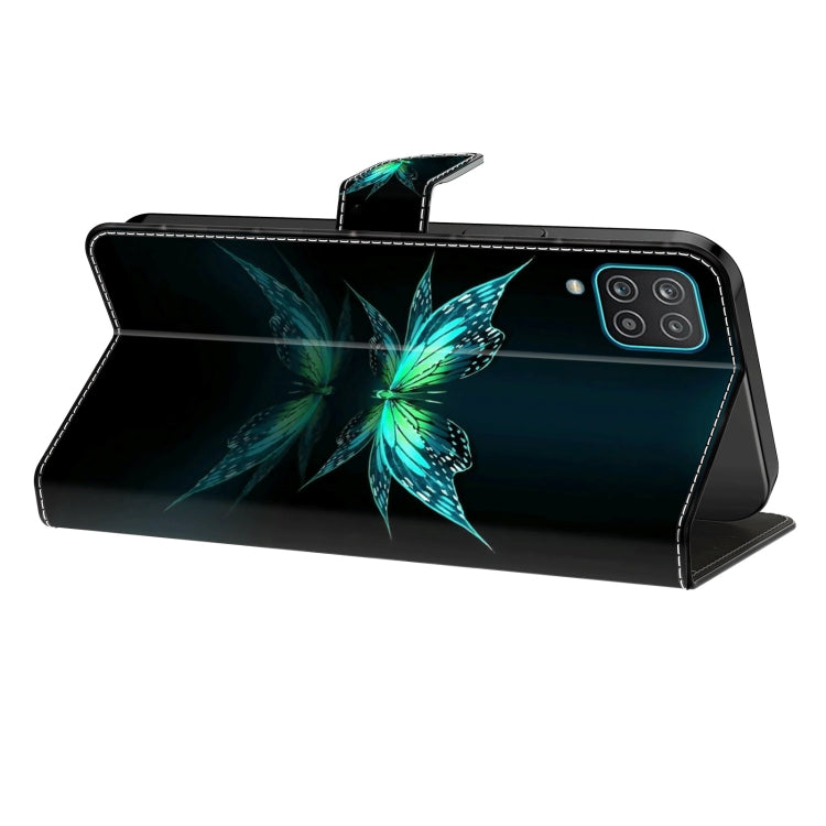 For Honor Magic6 Lite Crystal 3D Shockproof Protective Leather Phone Case(Reflection Dutterfly) - Honor Cases by PMC TechLife | Online Shopping South Africa | PMC TechLife | Buy Now Pay Later Mobicred