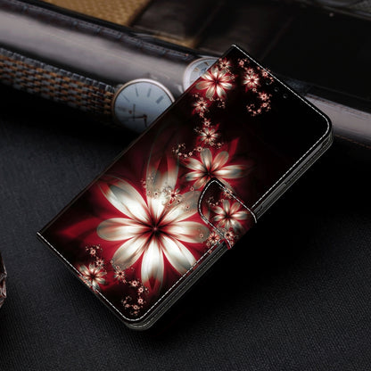 For Honor Magic6 Lite Crystal 3D Shockproof Protective Leather Phone Case(Fantastic Flower) - Honor Cases by PMC Jewellery | Online Shopping South Africa | PMC Jewellery | Buy Now Pay Later Mobicred