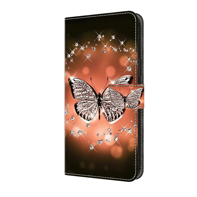 For Honor Magic6 Lite Crystal 3D Shockproof Protective Leather Phone Case(Crystal Butterfly) - Honor Cases by PMC TechLife | Online Shopping South Africa | PMC TechLife | Buy Now Pay Later Mobicred