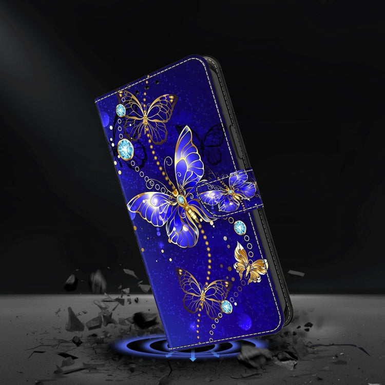 For Honor Magic6 Lite Crystal 3D Shockproof Protective Leather Phone Case(Diamond Butterfly) - free shipping - PMC TechLife - Order now!