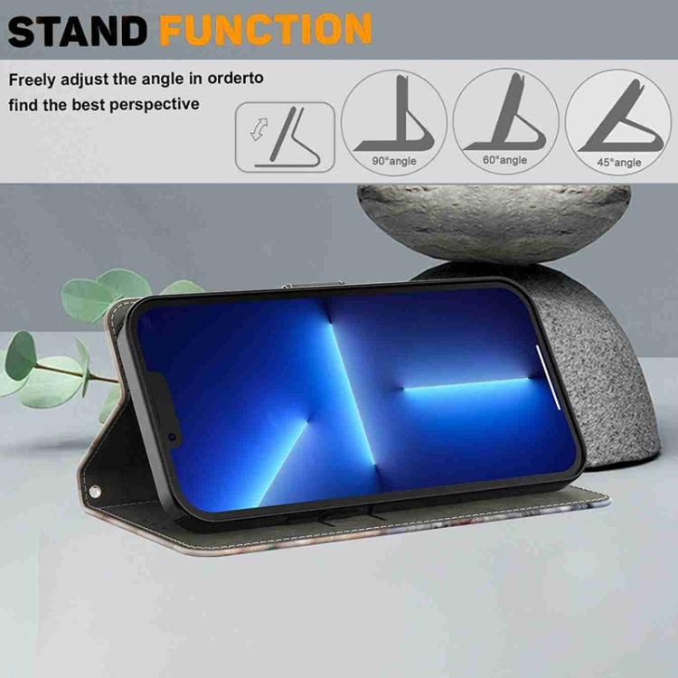 For Honor Magic6 Lite Crystal 3D Shockproof Protective Leather Phone Case(Purple Flower Butterfly) - Honor Cases by PMC TechLife | Online Shopping South Africa | PMC TechLife | Buy Now Pay Later Mobicred
