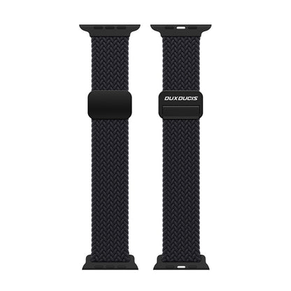 For Apple Watch SE 2023 40mm DUX DUCIS Mixture Pro Series Magnetic Buckle Nylon Braid Watch Band(Midnight) - Watch Bands by DUX DUCIS | Online Shopping South Africa | PMC Jewellery | Buy Now Pay Later Mobicred