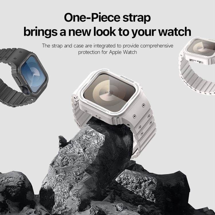 For Apple Watch Series 9 41mm DUX DUCIS OA Series Integrated Magnetic Watch Band(Starlight) - Watch Bands by DUX DUCIS | Online Shopping South Africa | PMC Jewellery | Buy Now Pay Later Mobicred