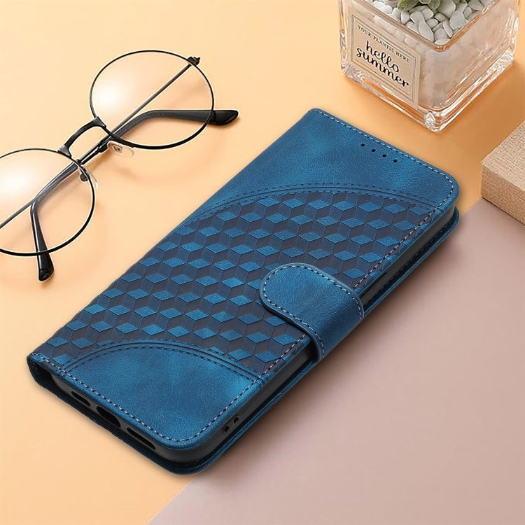 For Huawei Pura 70 YX0060 Elephant Head Embossed Phone Leather Case with Lanyard(Royal Blue) - Huawei Cases by PMC Jewellery | Online Shopping South Africa | PMC Jewellery | Buy Now Pay Later Mobicred