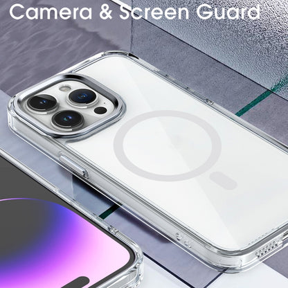 For iPhone 13 MagSafe Magnetic Clear Phone Case(Transparent) - iPhone 13 Cases by PMC Jewellery | Online Shopping South Africa | PMC Jewellery