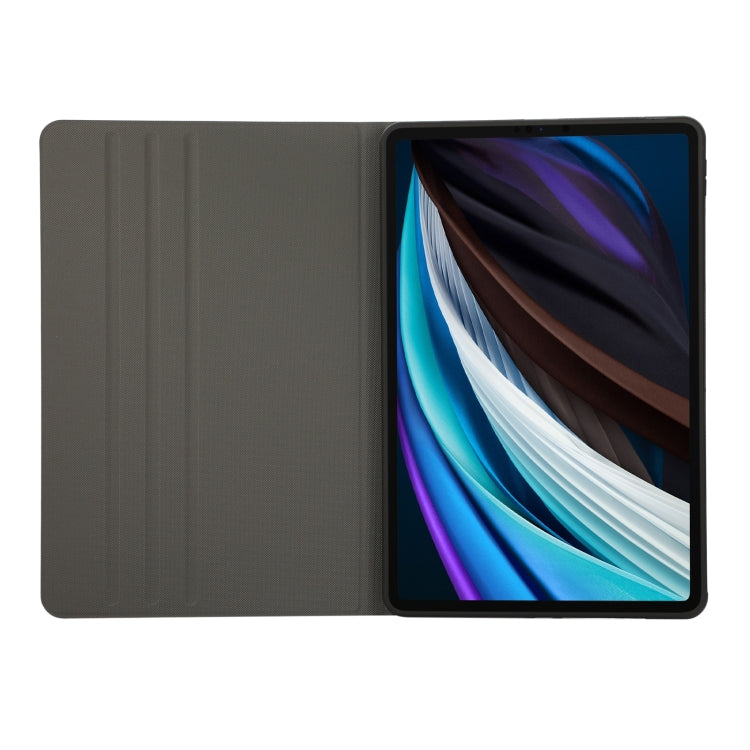For Lenovo Tab M11 / Xiaoxin Pad 11 2024 Voltage Elastic Texture Flip Tablet Leather Case(Purple) - Lenovo by PMC Jewellery | Online Shopping South Africa | PMC Jewellery | Buy Now Pay Later Mobicred
