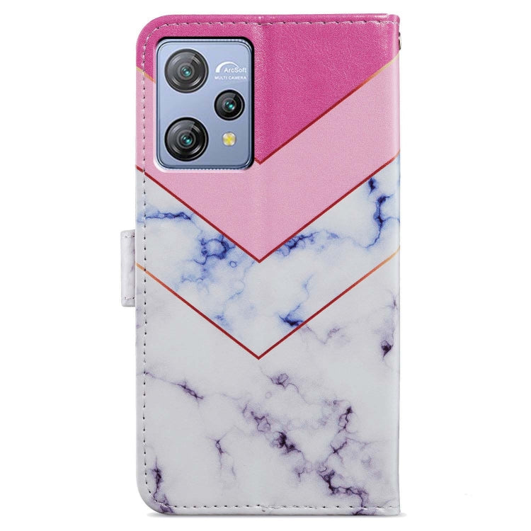 For Blackview A53 Pro Painted Pattern Horizontal Flip Leather Phone Case(Smoke Marble) - More Brand by PMC Jewellery | Online Shopping South Africa | PMC Jewellery | Buy Now Pay Later Mobicred