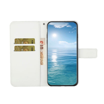 For Google Pixel 9 / 9 Pro Ethnic Style Embossed Pattern Leather Phone Case(White) - Google Cases by PMC Jewellery | Online Shopping South Africa | PMC Jewellery | Buy Now Pay Later Mobicred