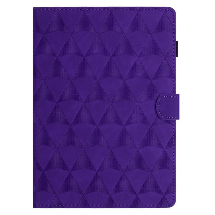 For iPad Pro 11 2024 Diamond Texture Embossed Leather Smart Tablet Case(Purple) - iPad Pro 11 2024 Cases by PMC TechLife | Online Shopping South Africa | PMC TechLife | Buy Now Pay Later Mobicred