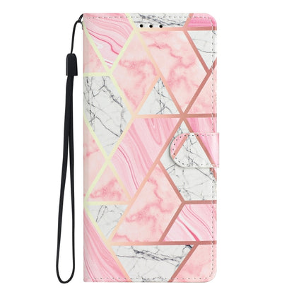 For Ulefone Note 14 Colored Drawing Leather Phone Case(Pink Marble) - Ulefone Cases by PMC Jewellery | Online Shopping South Africa | PMC Jewellery | Buy Now Pay Later Mobicred