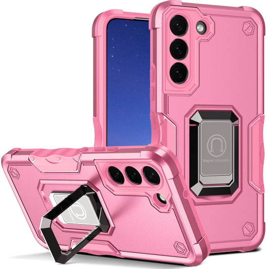 For Samsung Galaxy S24+ 5G Non-slip Shockproof Armor Phone Case with Ring Holder(Pink) - Galaxy S24+ 5G Cases by PMC Jewellery | Online Shopping South Africa | PMC Jewellery