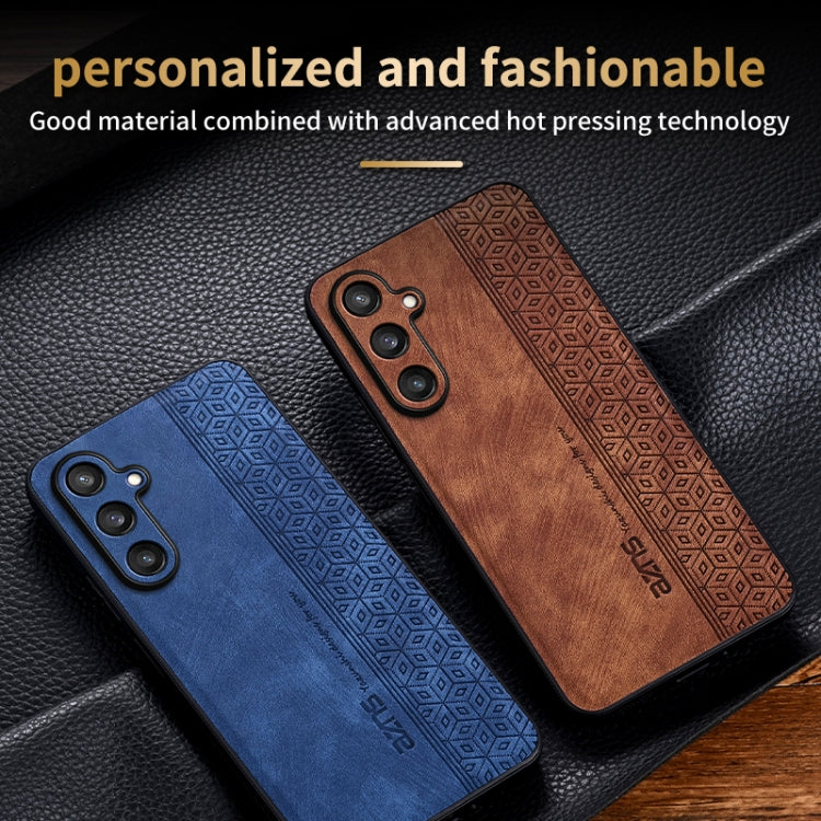 For Samsung Galaxy S24 5G AZNS 3D Embossed Skin Feel Phone Case(Sapphire Blue) - Galaxy S24 5G Cases by AZNS | Online Shopping South Africa | PMC Jewellery | Buy Now Pay Later Mobicred