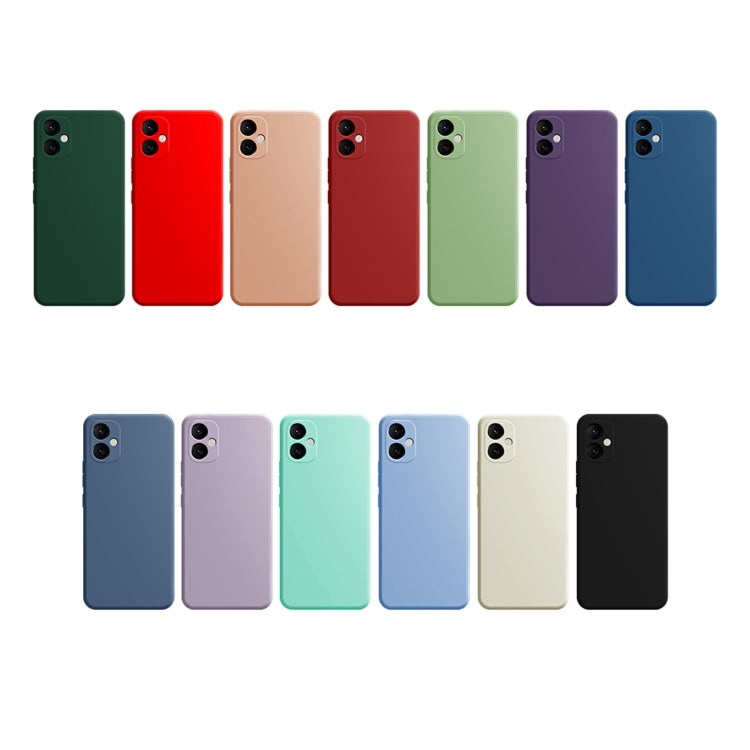 For Samsung Galaxy A05 Imitation Liquid Silicone Phone Case(Blue) - Galaxy Phone Cases by PMC TechLife | Online Shopping South Africa | PMC TechLife