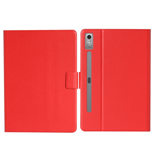 For Lenovo Tab P12 2023 / TB370FU Pure Color Smart Leather Tablet Case(Red) - Lenovo by PMC Jewellery | Online Shopping South Africa | PMC Jewellery | Buy Now Pay Later Mobicred