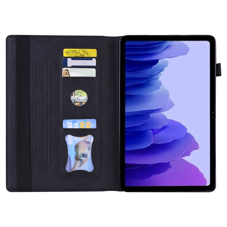For Honor Pad X9/X8 Pro Splicing Shockproof Leather Tablet Case(Black) - Huawei by PMC TechLife | Online Shopping South Africa | PMC TechLife | Buy Now Pay Later Mobicred