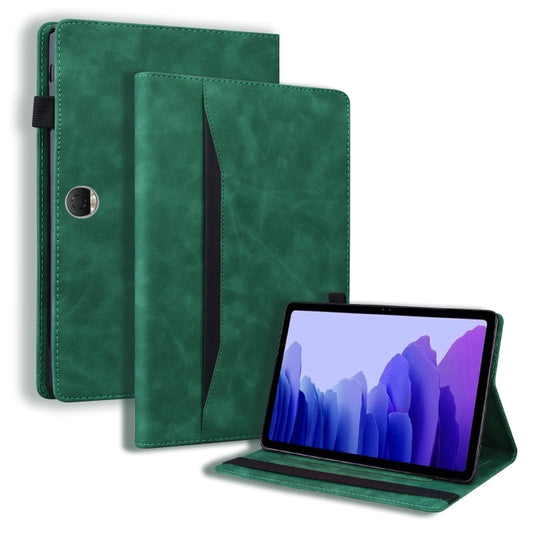 For Honor Pad 9 Splicing Shockproof Leather Tablet Case(Green) - Honor by PMC Jewellery | Online Shopping South Africa | PMC Jewellery | Buy Now Pay Later Mobicred