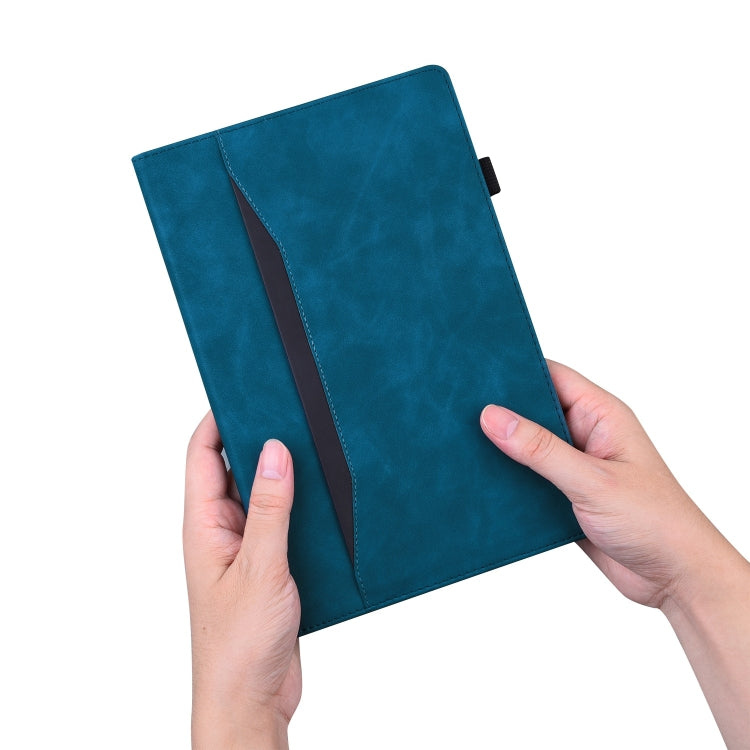 For Honor Pad X8a Splicing Shockproof Leather Tablet Case(Blue) - Honor by PMC TechLife | Online Shopping South Africa | PMC TechLife | Buy Now Pay Later Mobicred
