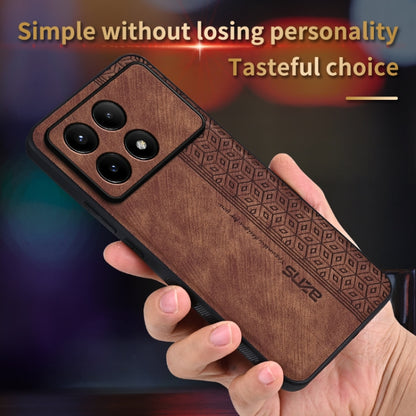 For Xiaomi Redmi K70 Pro AZNS 3D Embossed Skin Feel Phone Case(Black) - K70 Pro Cases by AZNS | Online Shopping South Africa | PMC Jewellery | Buy Now Pay Later Mobicred