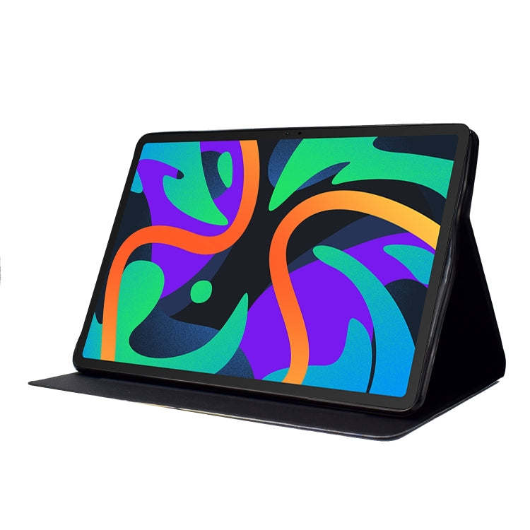 For Lenovo Tab M11/ Xiaoxin Pad 11 2024 Voltage Coloured Drawing Smart Leather Tablet Case(Romantic Tower) - Lenovo by PMC Jewellery | Online Shopping South Africa | PMC Jewellery | Buy Now Pay Later Mobicred