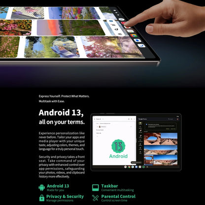 Teclast T45HD 4G LTE Tablet PC 10.5 inch, 8GB+128GB,  Android 13 Unisoc T606 Octa Core, Support Dual SIM - TECLAST by TECLAST | Online Shopping South Africa | PMC Jewellery