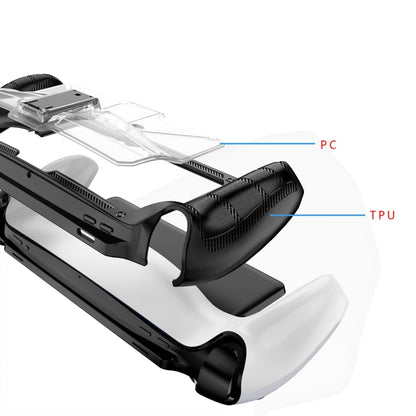 For Sony PlayStation Portal  TPU + PC Game Console Protective Case with Holder(White) - Cases by PMC Jewellery | Online Shopping South Africa | PMC Jewellery